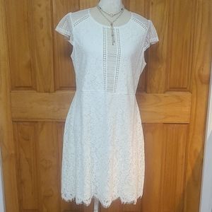 Suzanne Betro white woman's dress